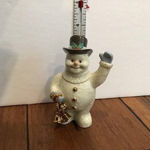 Lenox Mini Snowman ⛄️ with Bells